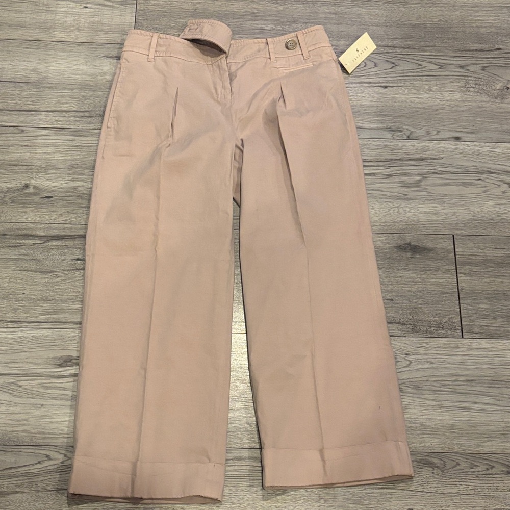 Elegant Women's Wide Leg Pants in Cream